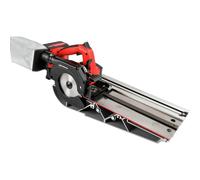 ROTHENBERGER Minisierra de tubo Pipecut con cargador UE, Duracut Uni hoja de sierra, batería de 4 Ah y riel guía, 0 mm-110 mm de diámetro | 1000003398 | Sierra para tubos