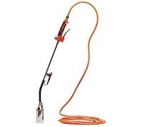 ROTHENBERGER Quemador de calefacción industrial ECO Piezo de 2 piezas, incluye manguera de gas propano de 5 m y encendido piezoeléctrico | Herbicida | Quemador | Quemador de gas | Flameador | Techo y