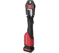 ROTHENBERGER ROMAX 4000 Set AMPShare, >B< MaxiPro 1/4-1.1/8", batería de 4 Ah, 1000004175 | Prensa electrohidráulica, prensa accionada por batería, tecnología de prensa, mordazas de prensado