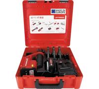 ROTHENBERGER ROMAX Compact III Set U16-20-25, 2Ah, EU, CAS | 1000004281 | Mordazas de presión, contorno U en los tamaños 16-20-25 mm, prensado de accesorios de hasta 35 mm (metal), compresión rápida