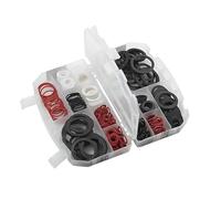 ROTHENBERGER Surtido de juntas industriales 383 piezas | Juntas en diferentes materiales como goma, PE y fibra, así como juntas tóricas y juntas de grifo | 1500005013