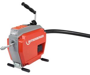 ROTHENBERGER VarioClean 1000003345 R600 - Máquina de limpieza de tuberías (8 mm - 22 mm de diámetro, 60 m de longitud, 230 V)