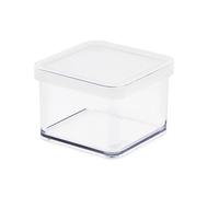 Rotho 11603 Rectangular Caja 0,5 L Transparente, Blanco
