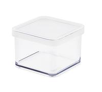 Rotho 11603 rectangular caja 0,5 l transparente, blanco