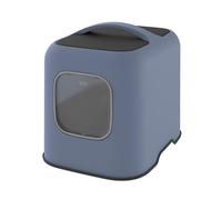 ROTHO - Aseo para gatos 51 x 39 x 40 cm - Caja de arena - Horizon Blue