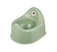 Rotho Babydesign Bella Bambina - Orinal infantil de color verde con asiento de inodoro integrado - Robusto y cómodo para el aseo infantil