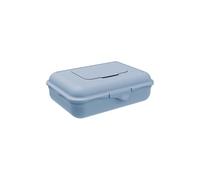Rotho Babydesign Caja de toallitas húmedas, caja de pañuelos cosméticos, azul, 1,25 l