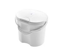 Rotho Babydesign Cubo de pañales para bebé reciclado (plástico), color blanco