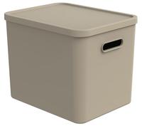 Rotho Babydesign Kayo Multibox L - Caja de almacenamiento apilable para habitación infantil y hogar. Organizador modular para juguetes grandes, peluches y objetos cotidianos, resistente y fácil de