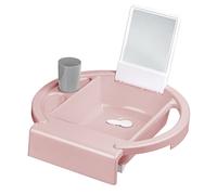 Rotho Babydesign Lavabo infantil Kiddy Wash, Para fijar en el borde de la bañera, 38,7 x 38,2 x 10 cm