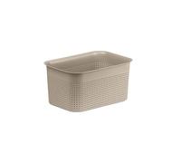Rotho Babydesign Pina Cesta XS - Cesta de almacenamiento de plástico para habitación de bebé, baño y hogar, organizador para estantes y cajones, ligero, ergonómico, con esquinas redondeadas, color
