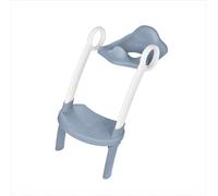 Rotho Babydesign TOP toilet trainer - asiento de inodoro para niños - ergonómico y antideslizante - con protección contra salpicaduras - apto para inodoros estándar - color: azul