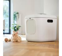 Rotho biala xl white - cat litter box