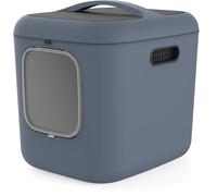 Rotho Biala XL - Caja de arena para gatos, color azul