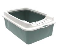 Rotho bonnie gato bandeja higiénica abierta verde, gris