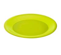 Rotho Caruba placa plana de plástico reutilizable, Plástico (PP) sin BPA, verde, (26.0 x 26.0 x 1.5 cm)