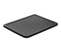 Rotho Country Tapa con apariencia de ratán para la caja de almacenamiento Country A4, Plástico (PP) sin BPA, antracita, A4 (37.5 x 28.5 x 1.5 cm)