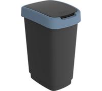 Rotho Cubo De Basura Swingeimer Recipiente De Basura Twist 25 L Azul Horizonte