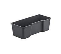 Rotho Evo Usar con un compartimiento, plástico alimentario (PP) sin BPA, antracita, (36.5 x 16.6 x 12.2 cm)