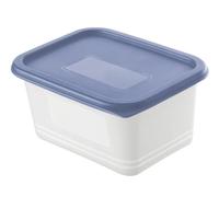 Rotho Juego de recipientes para congelador, 4 x 0,75 L, color azul