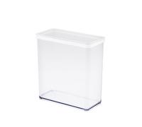 Rotho loft rectangular dispensador 3,2 l transparente, blanco
