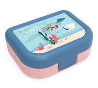 Rotho Memory Kids Lata de aperitivos 1l, plástico alimentario (PP) sin BPA, multicolor, 1l (16.6 x 13.3 x 6.1 cm)