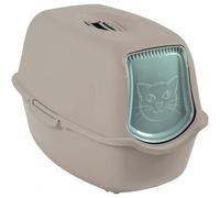 Rotho My Pet Bailey Eco Toilet - Arenero para Gatos - Filtro de Carbón Activo - Fácil de Limpiar