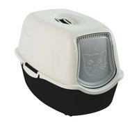 Rotho My Pet Bailey Eco Toilet Arenero para Gatos Negro y Blanco
