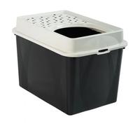 Rotho My Pet Berty Eco Toilet Arenero para Gatos Negro