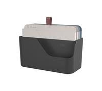 Rotho MyPaper - Organizador de documentos My Paper Plus, plástico (PP) sin BPA, negro, (36,4 x 16,8 x 31,7 cm)