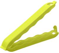 Rotho Onda Juego de 10 clips de cierre para bolsas grandes, Plástico (PP) sin BPA, verde, (14.0 x 11.5 x 1.5 cm)