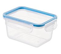 Rotho Sundis 1623001 Clic and Lock Caja Polipropileno/Silicona Transparente/Azul 0,75 L