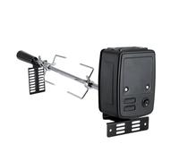 Rotisserie Grill Machine - Herramienta de Barbacoa eléctrica, Accesorio de cocción al Aire Libre | de Tostado de Carne de Acero de rotación automática de rotación, Herramienta de Barbacoa para