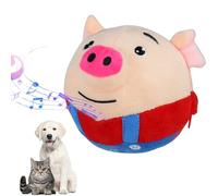ROTKUSZ Juguete de Peluche para Mascotas en Movimiento Activo, Juguete Interactivo para Perros, Juguete Electrónico Lavable con Sonido de Dibujos Animados