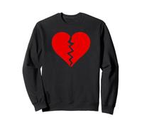 Roto CORAZÓN Roto Romper CORAZÓN Roto Sudadera