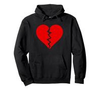 Roto CORAZÓN Roto Romper CORAZÓN Roto Sudadera con Capucha