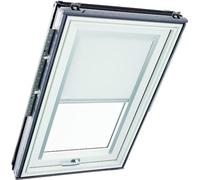 Roto Estor Opaco Original ZRV Casi Completo, riel de guía Plateado para Ventanas de Techo Roto de la Serie Designo R6/R8, i8 y Classic 64/84 con tamaño 134/160 | 13/16 Color Blanco