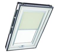 Roto Estor Opaco Original ZRV Casi Completo, riel de guía Plateado para Ventanas de tejado Roto Designo R6/R8, i8 y Classic 64/84 con tamaño 134/160 | 13/16 Color Beige