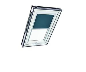 Roto Estor Opaco Original ZRV, oscurecimiento Casi Completo, riel de guía Plateado, Serie Designo R6/R8, i8 y Classic 64/84, tamaño 114/140, 11/14, Color Gris Oscuro