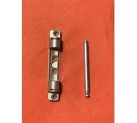 Roto NT/Centro - Rodamiento de tijeras, incluye pasador de rodamiento de eje lateral K (plata)