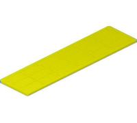 Roto TS12266 Bloques de acristalamiento, Amarillo, 100 x 40 x 4 mm