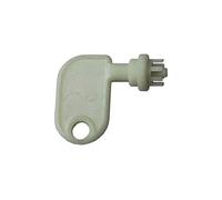 Roto TS1443 - Llave de ajuste original para bisagras de puerta HTB, color blanco