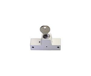 Roto TS2694 - Cerradura giratoria con cilindro NT/Centro, color blanco, 6,3 x 2 x 3