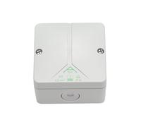 Roto TS472711 Sensor de Lluvia (230 V, G2, con Fuente de alimentación), Negro y Amarillo
