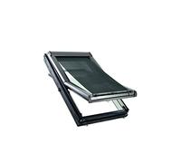 Roto ZAR R4/R7 DE 05/xx M Screen - Estor para exteriores (54 cm de ancho), color negro
