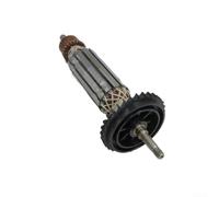Rotor de armadura de repuesto 1604010BK5 para Bosch GWS7-100, GWS720 | GWS8-45, GWS7-115 Amoladora angular, pieza de precisión de bobinado de cobre, negro, aprox. 200 x 70 mm