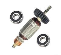 Rotor de armadura de repuesto para DH24PB3 DH24PC3 360720E C210716E con pieza de reparación de taladro eléctrico de núcleo de metal