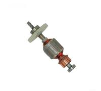 Rotor de armadura de taladro eléctrico con 6 dientes y rodamientos para piezas de motor de taladro manual de 10 mm, componente de repuesto compatible con 6A6