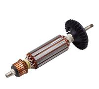 Rotor de armadura GWS7 220V/230V con rodamiento de bolas de cepillo de carbón GWS7-100 GWS7-125 amoladora angular GWS 7-100 7-125(Rotor with brush)
