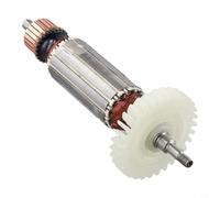 Rotor de armadura para amoladora angular, componente de núcleo de motor de repuesto compatible con modelos GA4030 GA4031, pieza de reparación de herramientas eléctricas